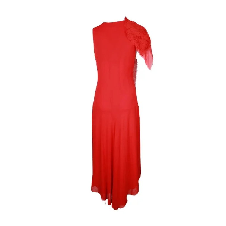 Pre-owned Polyester dresses Yohji Yamamoto Pre-owned