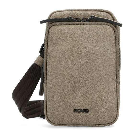 Picard Casual Torba na ramię Skórzany 11 cm taupe