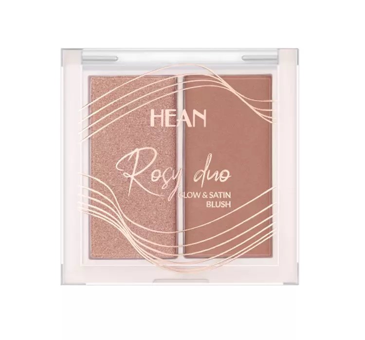 HEAN ROSY DUO RÓŻ DO POLICZKÓW W DWÓCH ODCIENIACH RD4 SENSUAL 6G