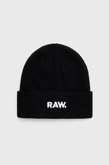 G-Star Raw czapka kolor czarny
