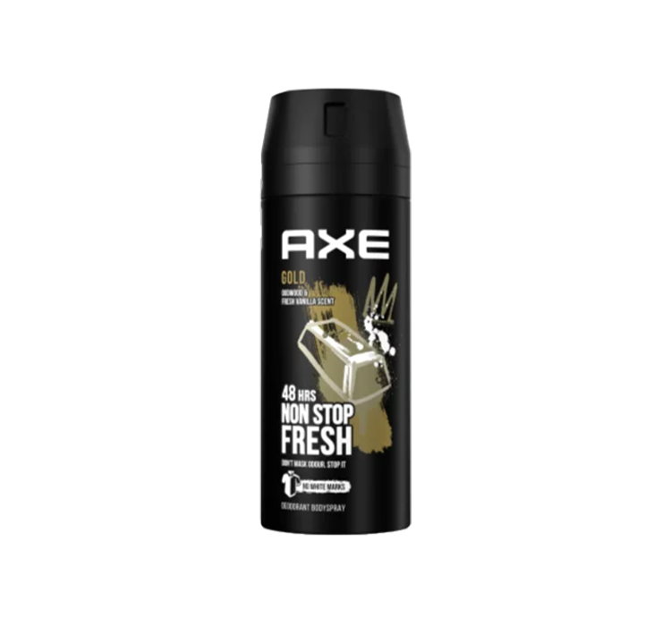 AXE GOLD DEZODORANT W AEROZOLU DLA MĘŻCZYZN 150ML