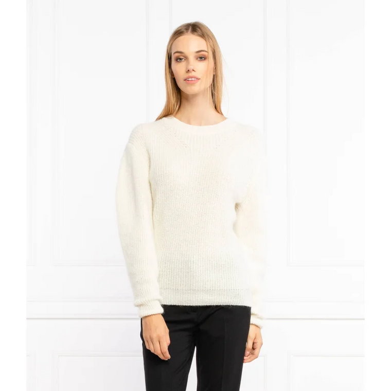 Pinko Sweter DONNICI | Regular Fit | z dodatkiem wełny