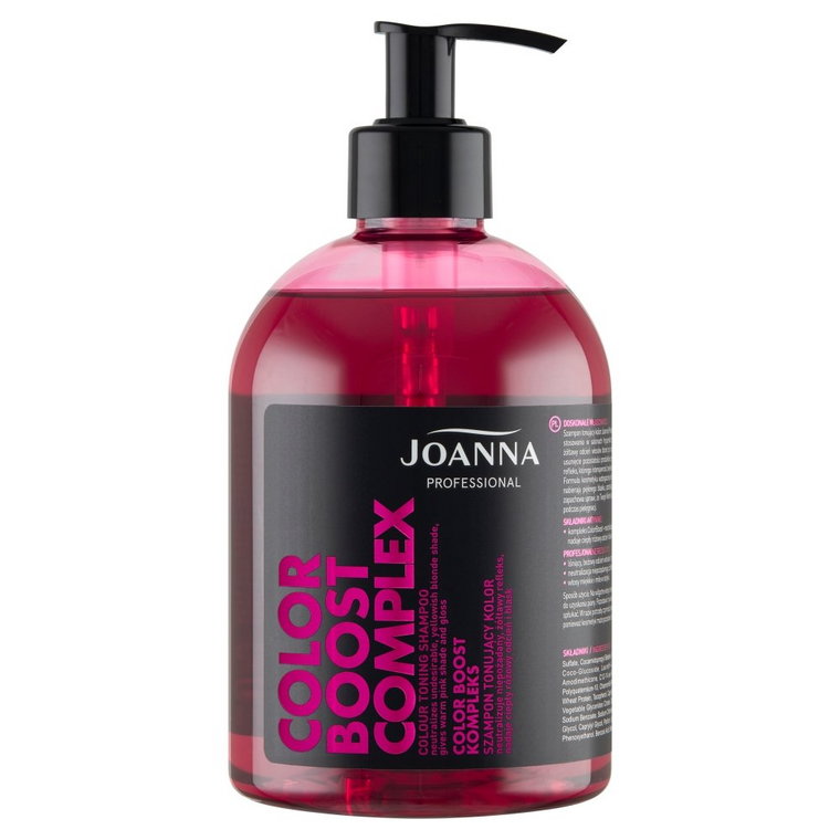 Joanna, Professional, szampon tonujący kolor Color Boost Complex, 500 ml