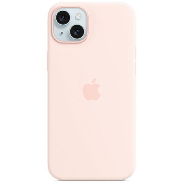 Etui Apple MT0U3ZM/A iPhone 15 / 14 / 13 6.1" MagSafe jasnoróżowy/light pink Silicone Case