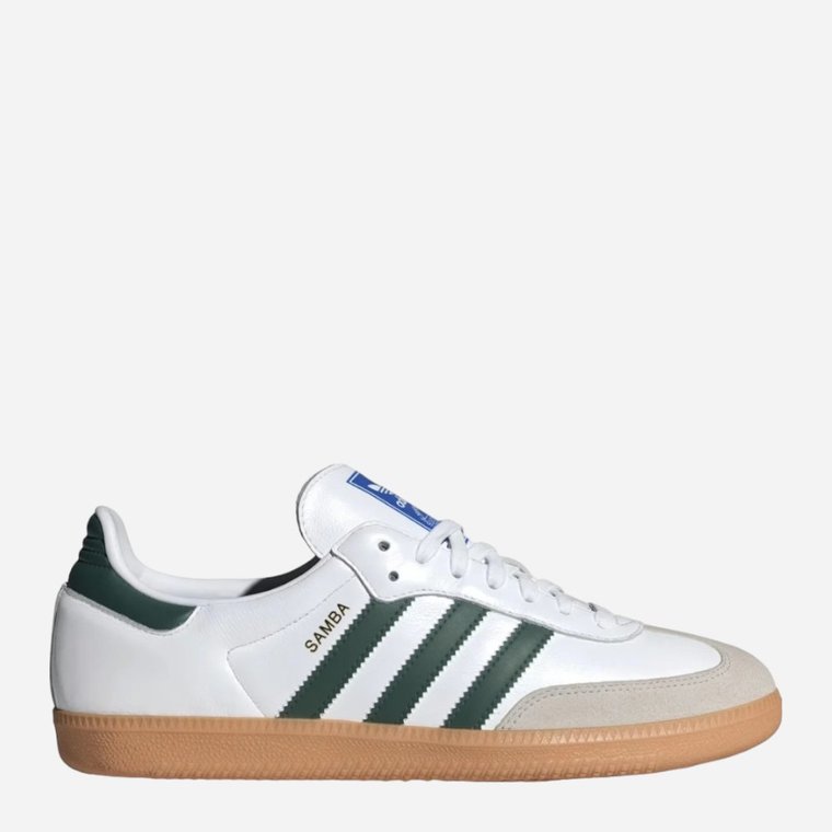 Tenisówki męskie skórzane adidas Originals Samba OG Collegiate IE3437 47.5 (12UK) Białe (4067886945500). Trampki męskie