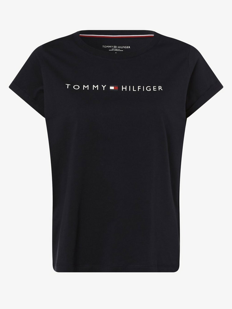 Tommy Hilfiger - T-shirt damski, niebieski