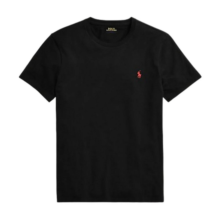 Klasyczny Bawełniany T-Shirt dla Mężczyzn Ralph Lauren