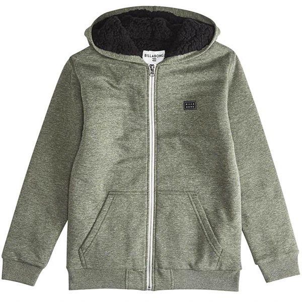 Billabong ALL DAY SHERPA DARK MILITARY bluza dziecięca - 10