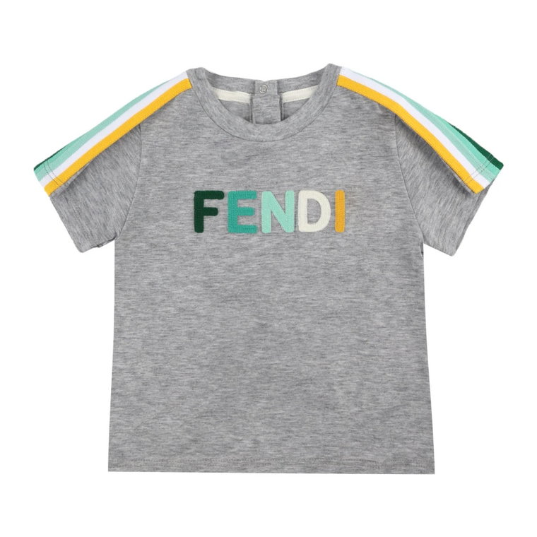 Koszulka Dziecięca z Motywem Fendi Fendi