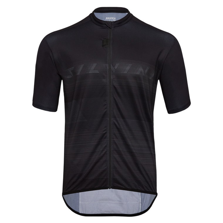 Męska koszulka rowerowa Silvini Jersey Turano black/charcoal - L