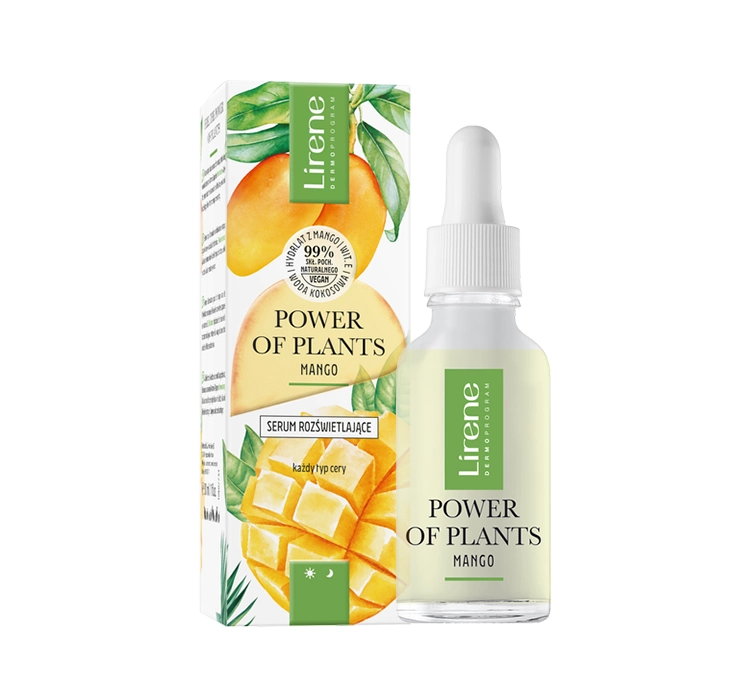 LIRENE POWER OF PLANTS MANGO SERUM ROZŚWIETLAJĄCE 30ML