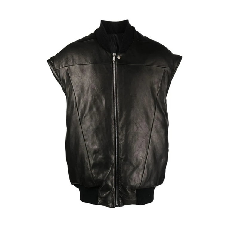 Czarna Kurtka Jumbo Flight Vest Rick Owens