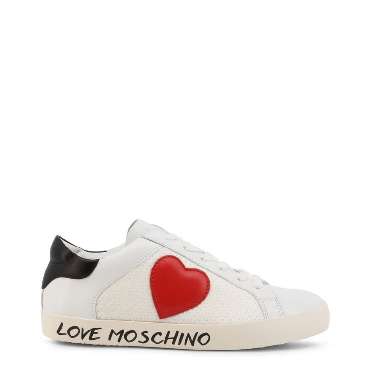 Damskie Syntetyczne Trampki Love Moschino