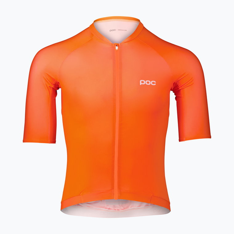 Koszulka rowerowa męska POC Pristine zink orange