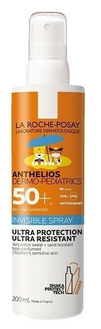 La Roche Anthelios D-Ped SPF50+ - Niewidoczny spray ochronny 200ml