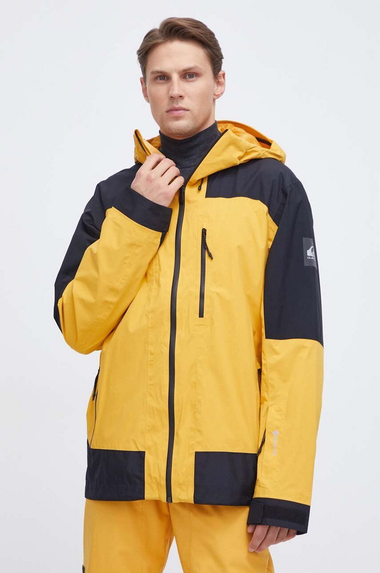 Quiksilver kurtka Ultralight GORE-TEX kolor żółty