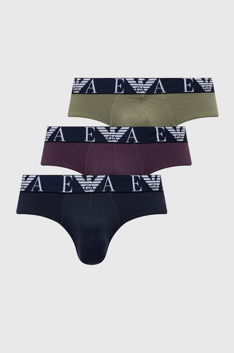 Emporio Armani Underwear slipy męskie kolor granatowy 111734 4F715