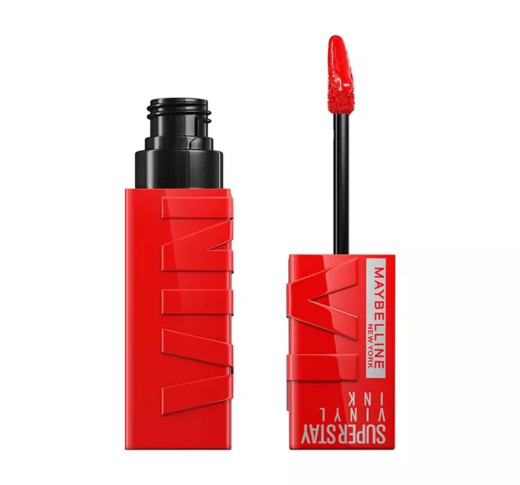 MAYBELLINE SUPERSTAY VINYL INK WINYLOWA POMADKA DO UST 25 RED-HOT 4,2ML