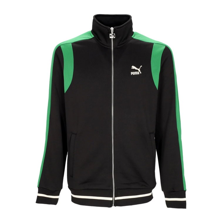 Fanbase Track Jacket Czarny Streetwear Puma