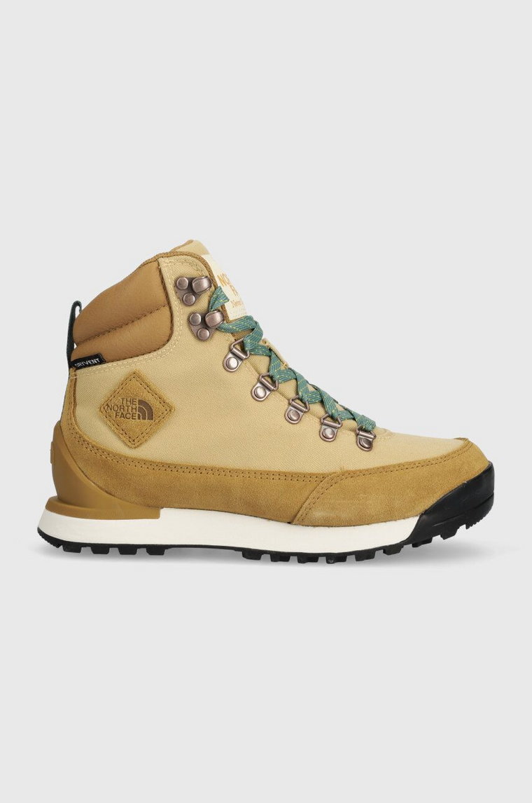 The North Face buty Back-To-Berkeley IV Textile Waterproof damskie kolor zielony