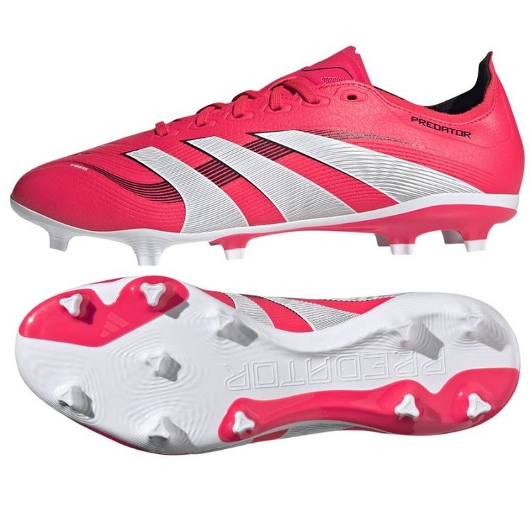 Buty piłkarskie adidas Predator League FG/MG ID3745 czerwone