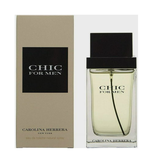 Woda toaletowa męska Carolina Herrera CHIC For Men 60 ml (8411061954331). Perfumy męskie