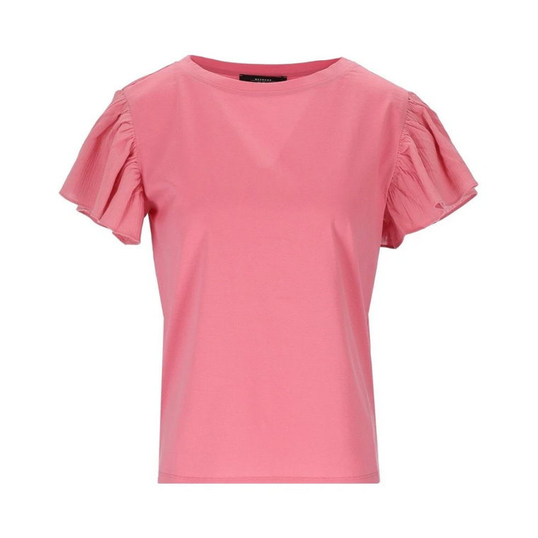 Mana-Kolorowy Weekendowy T-shirt dla Kobiet Max Mara Weekend