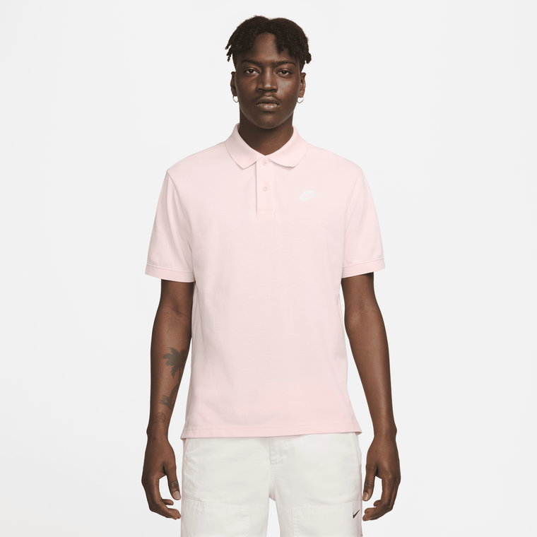 Męska koszulka polo Nike Sportswear - Różowy