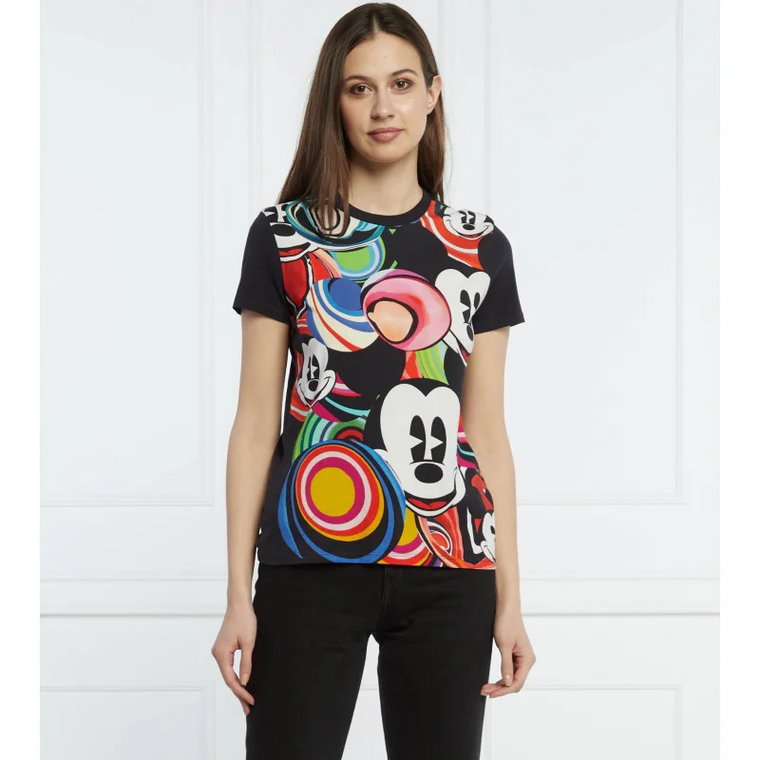 Desigual T-shirt TS_MICKEY MARBLES | Regular Fit