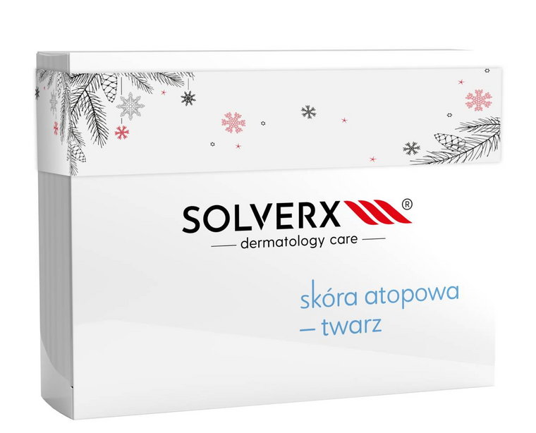 Solverx Zestaw Atopic Skin Forte (Pianka + Tonik + Krem do twarzy + Krem do rąk)