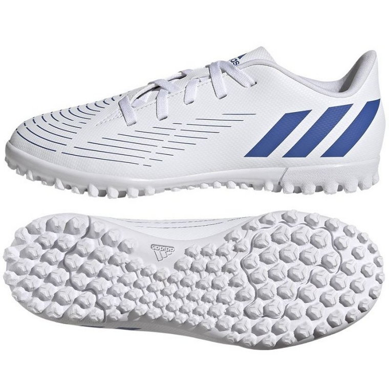 Buty piłkarskie adidas Predator Edge.4 Tf Jr GX2643 białe białe