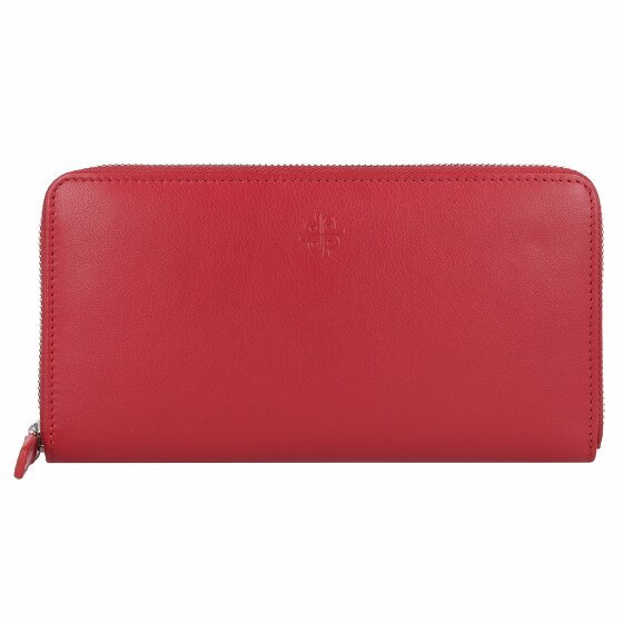 Picard Bali 1 Portfel Ochrona RFID Skórzany 18.5 cm red