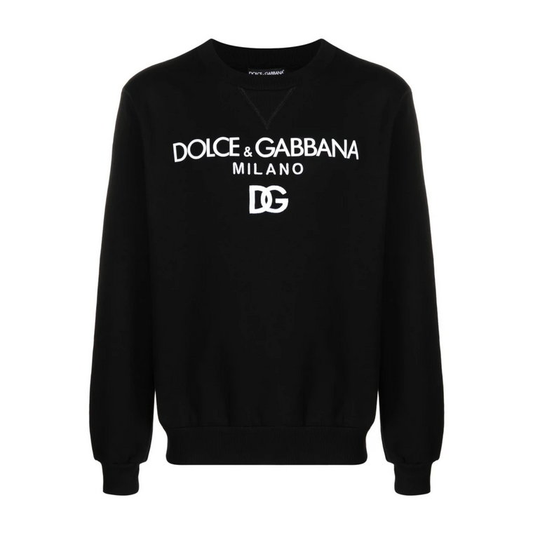 Dzianina z okrągłym dekoltem Dolce & Gabbana