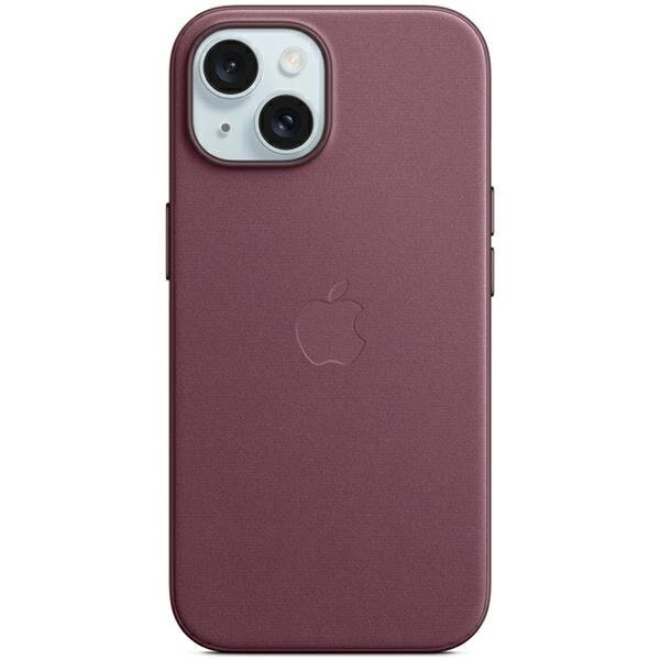 Etui Apple MT3E3ZM/A iPhone 15 / 14 / 13 6.1" MagSafe czerowna morwa/mulberry FineWoven Case