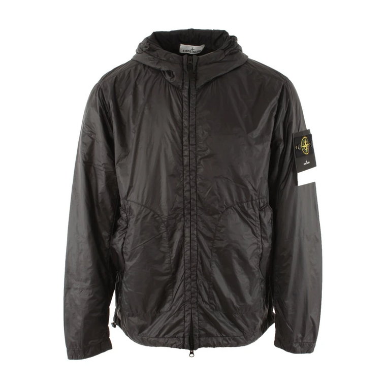 Czarna Kurtka Primaloft dla Mężczyzn Stone Island