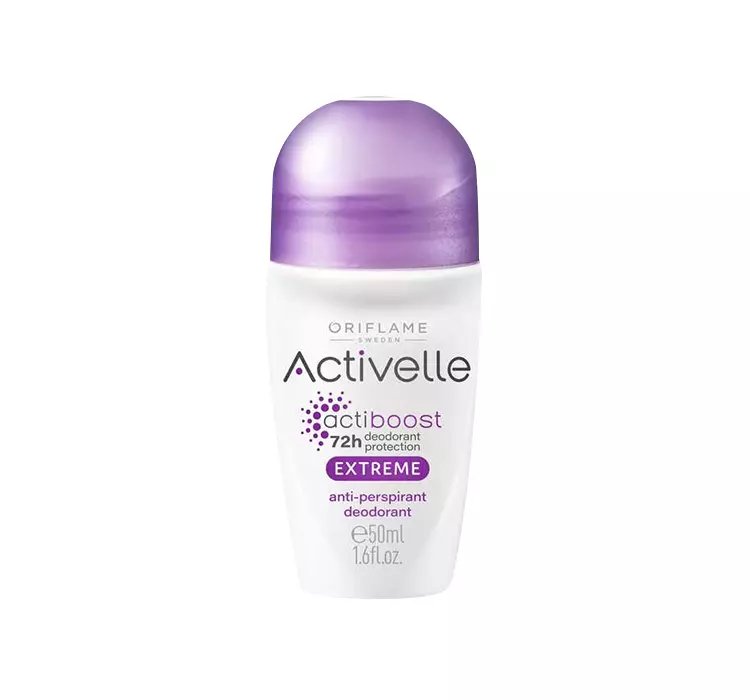 ORIFLAME ACTIVELLE EXTREME 72H ANTYPERSPIRANT W KULCE DLA KOBIET 50ML