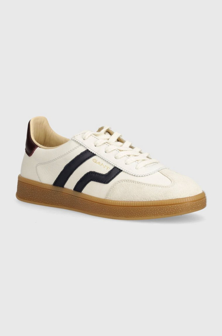 Gant sneakersy skórzane Cuzima kolor biały 29531665 G316