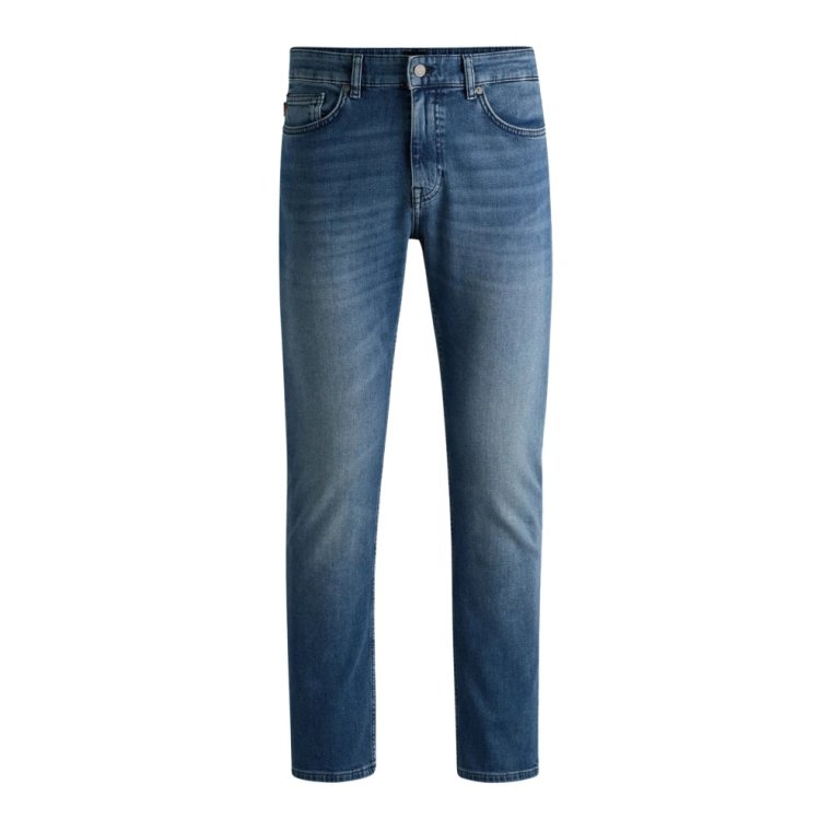 Slim Fit Mid-Washed Jeans Hugo Boss