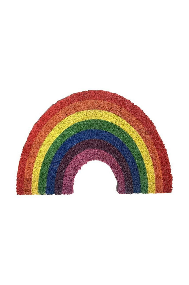 Artsy Doormats wycieraczka Rainbow shaped