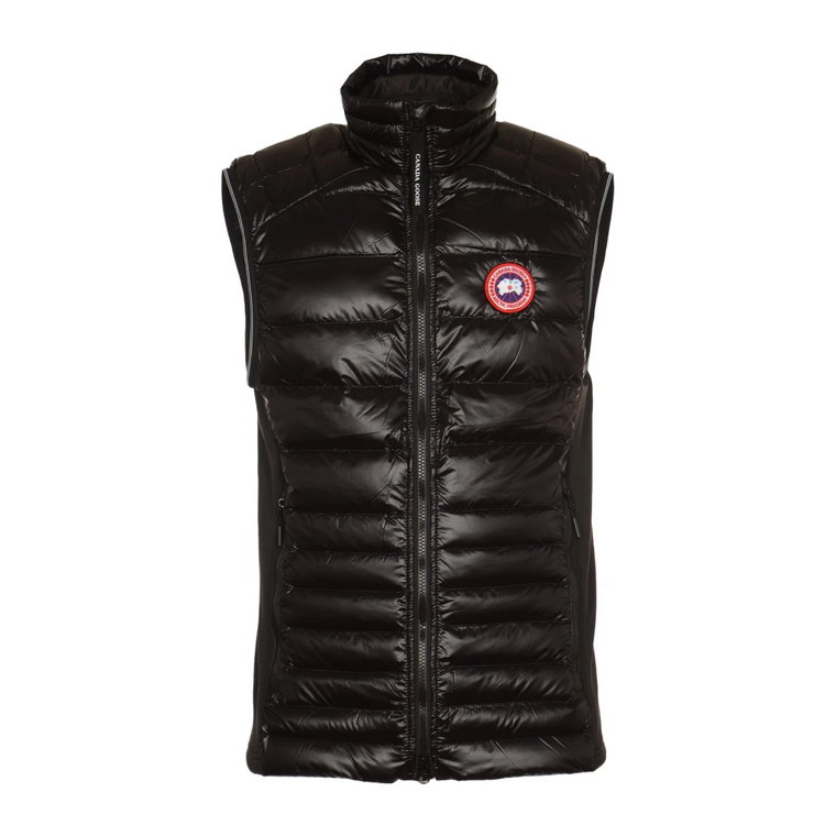 Czarne Płaszcze z CG Hybridge Lite Vest Canada Goose