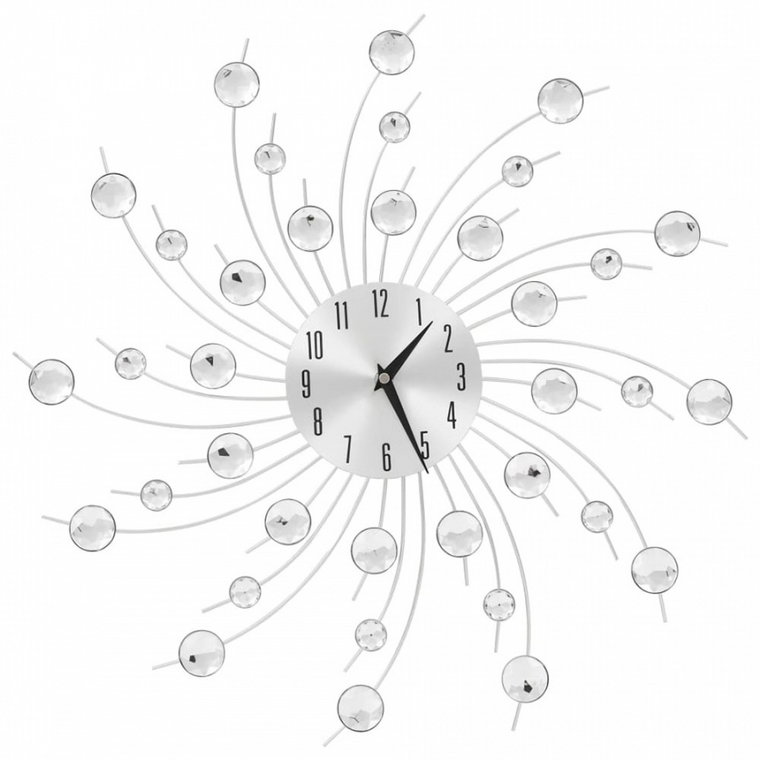 Zegar ścienny z mechanizmem kwarcowym nowoczesny design 50 cm kod: V-50643