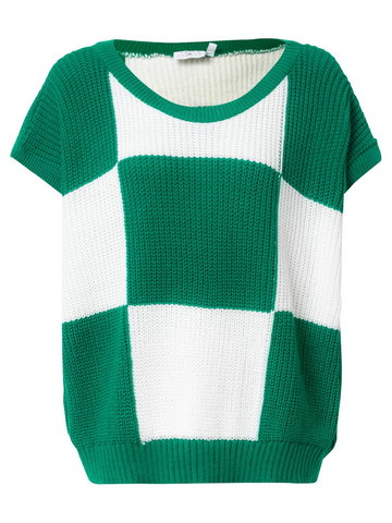 Daisy Street Sweter  zielony / biały