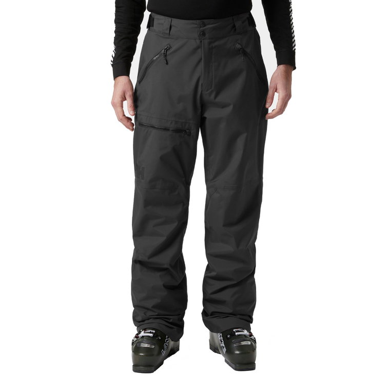 Męskie spodnie narciarskie Helly Hansen Sogn Cargo Pants black - XL