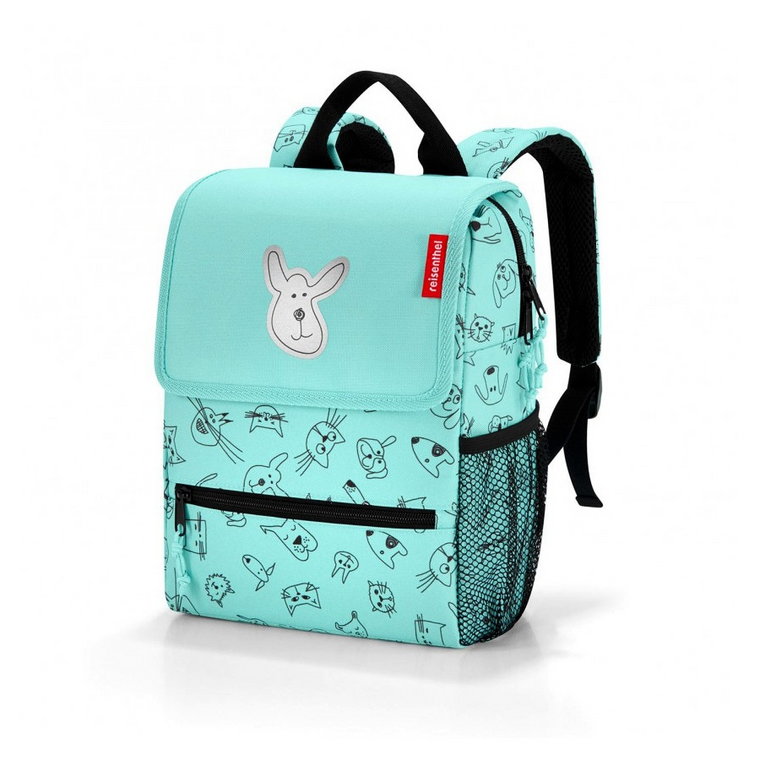 Plecak backpack kids cats and dogs mint kod: RIE4062