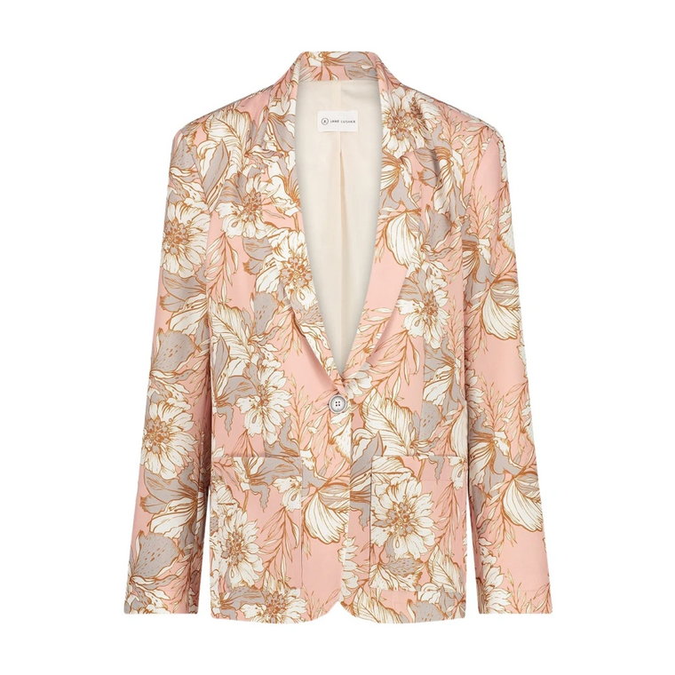 Wygodny Valeta Blazer | Pudra Jane Lushka