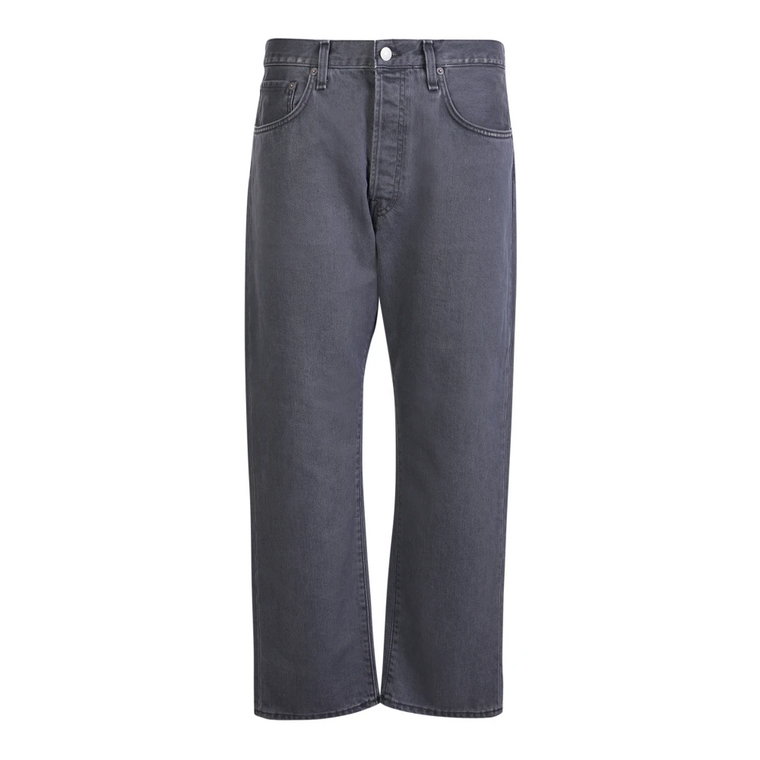 Czarne jeansy o luźnym kroju Acne Studios