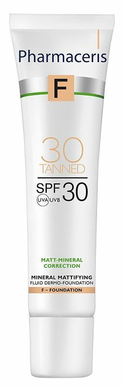 Pharmaceris F Mineralny dermo-fluid matujący SPF30 30 Tanned