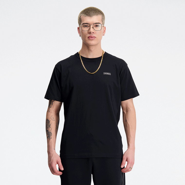 Koszulka męska New Balance MT33517BK  czarna