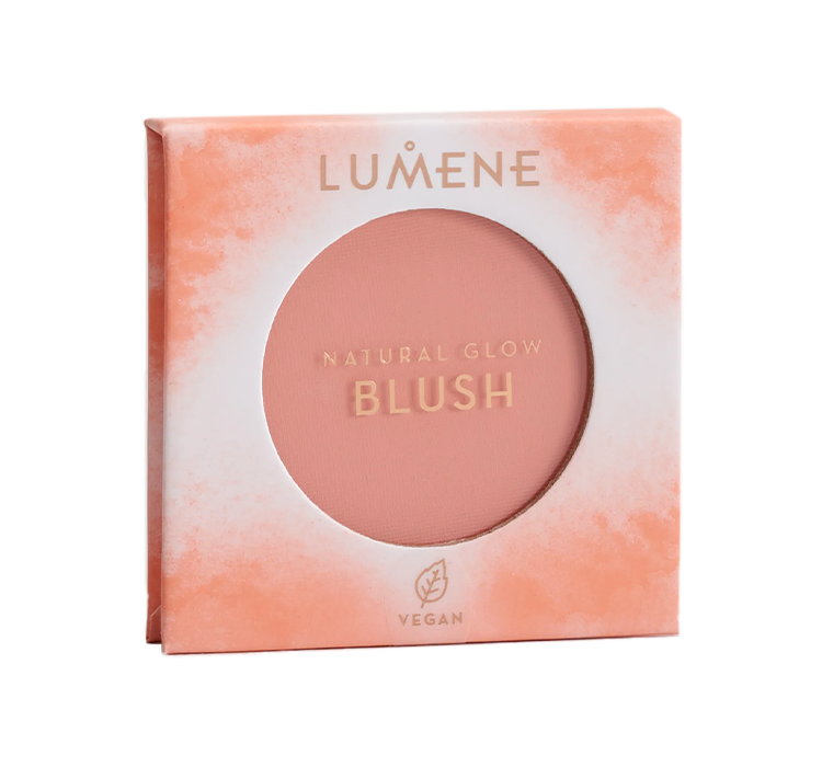 LUMENE NATURAL GLOW BLUSH RÓŻ DO POLICZKÓW 1 CORAL GLOW 4G