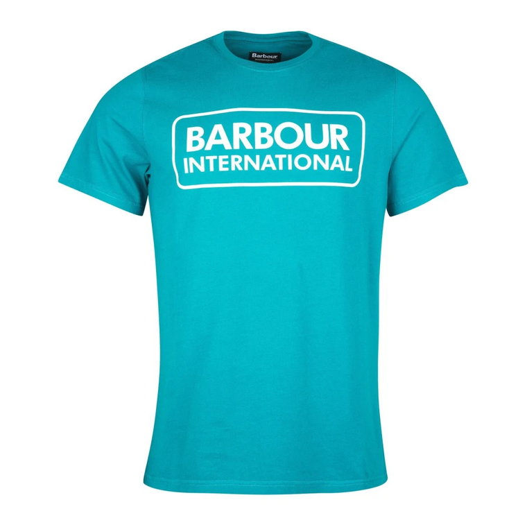 Podstawowa Koszulka z Logo Barbour